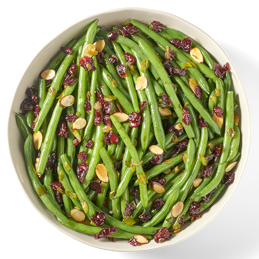 Green Beans with Almonds & Cranberries